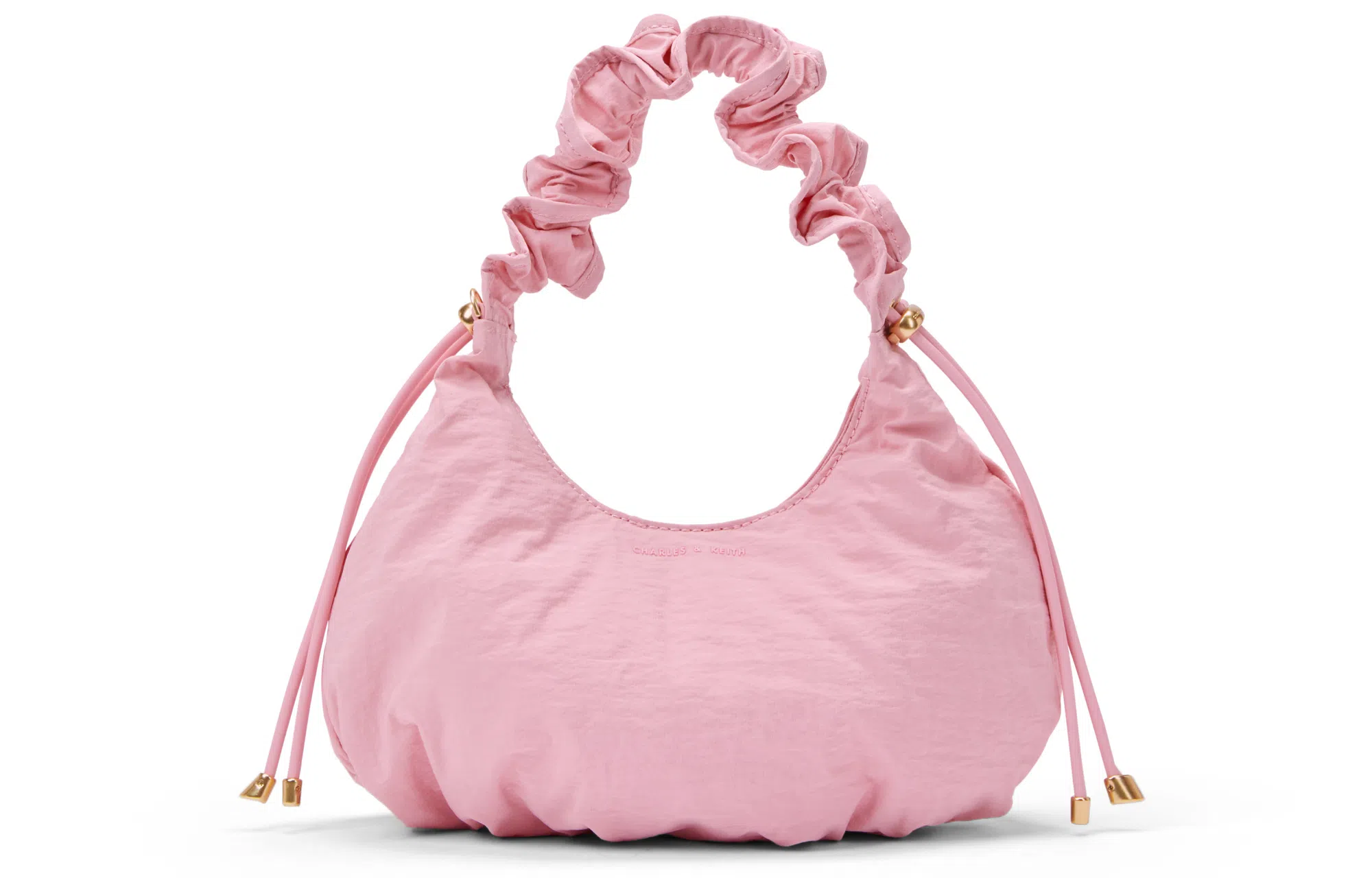 CHARLES&KEITH Drawstring Pleated Bag Small