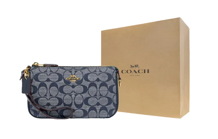 COACH Nolita 19 Denim Blue
