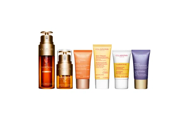 娇韵诗 轻盈嫩肌明眸组合 滋润修护 六件套