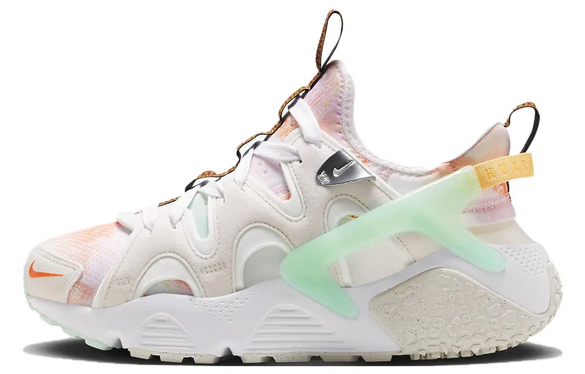 Nike Air Huarache Craft White Pink Green