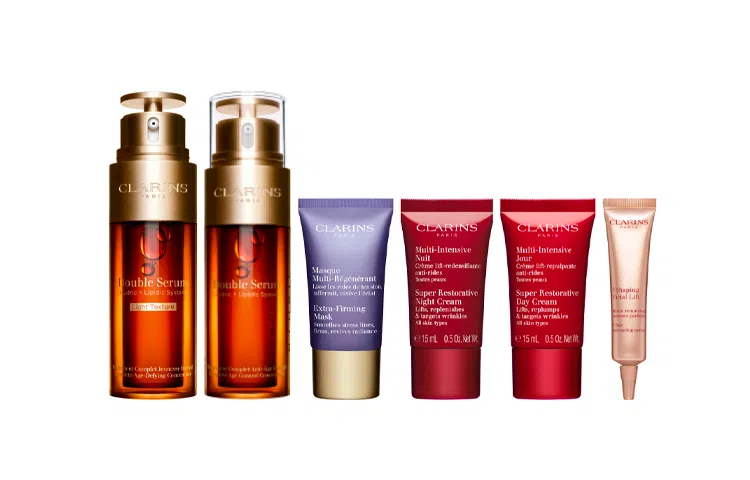 娇韵诗 日夜赋活嫩肌组合 滋润 六件套