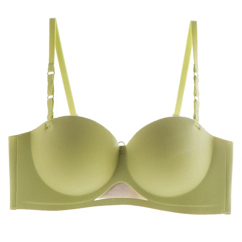 内在密码 无痕聚拢防下垂无钢圈镂空纯色文胸