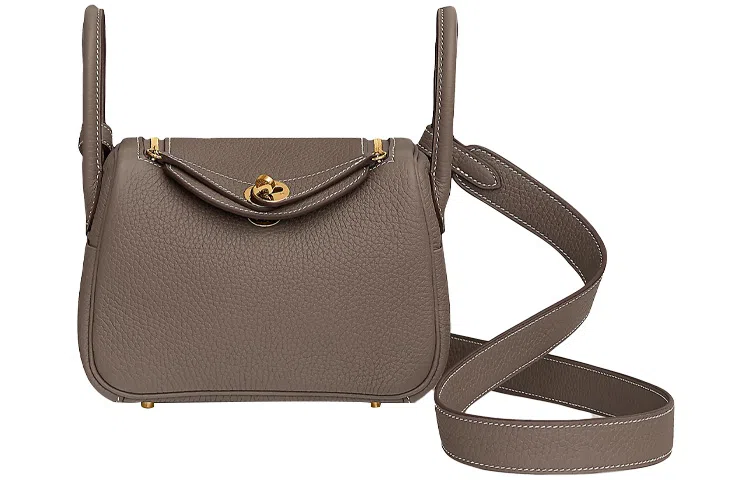 HERMES Lindy Mini 19 TC 18 Etoupe