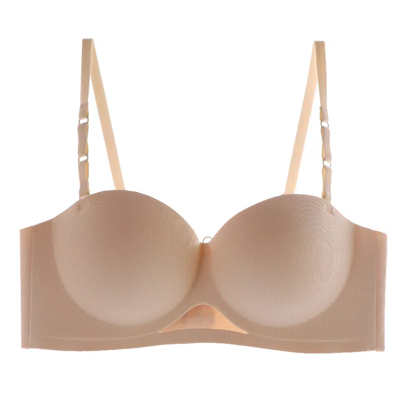 内在密码 无痕聚拢防下垂无钢圈镂空纯色文胸