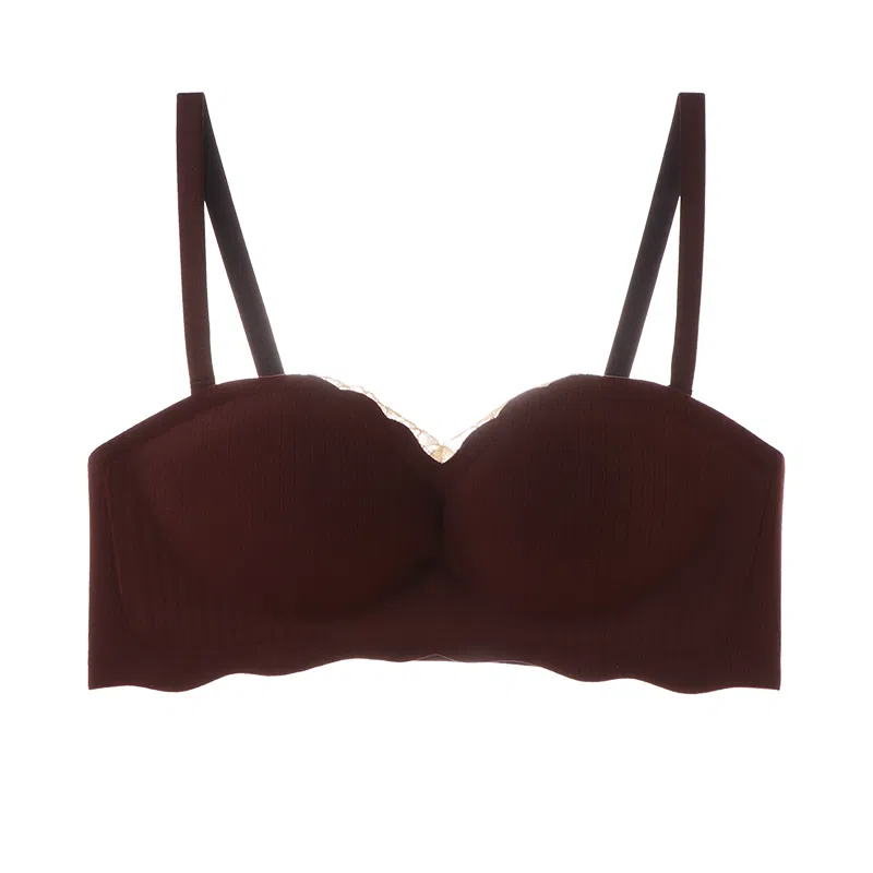 内在密码 小胸无痕无钢圈聚拢上托防下垂可拆卸肩带文胸