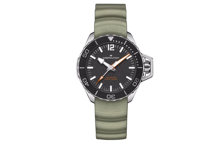 Hamilton Khaki Navy Frogman H77455331