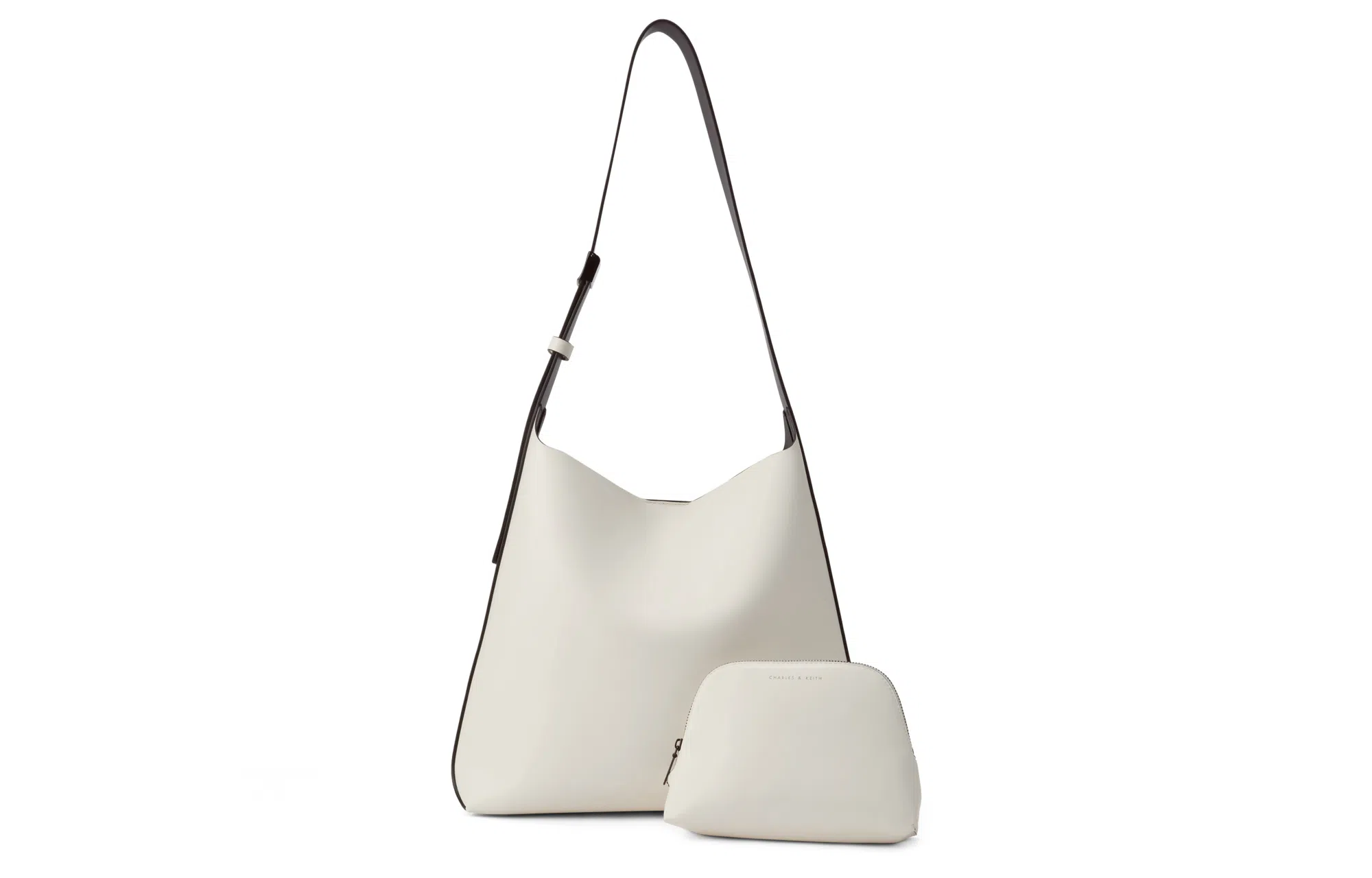 CHARLESKEITH ck PU Tote NavyCreamOrangeGreen