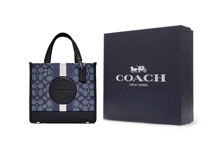 COACH Dempsey 22 Logo Tote