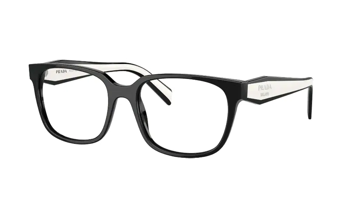 Prada Square Optical Frame Black