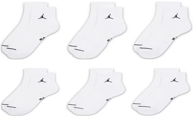 Jordan Classic Crew Socks White