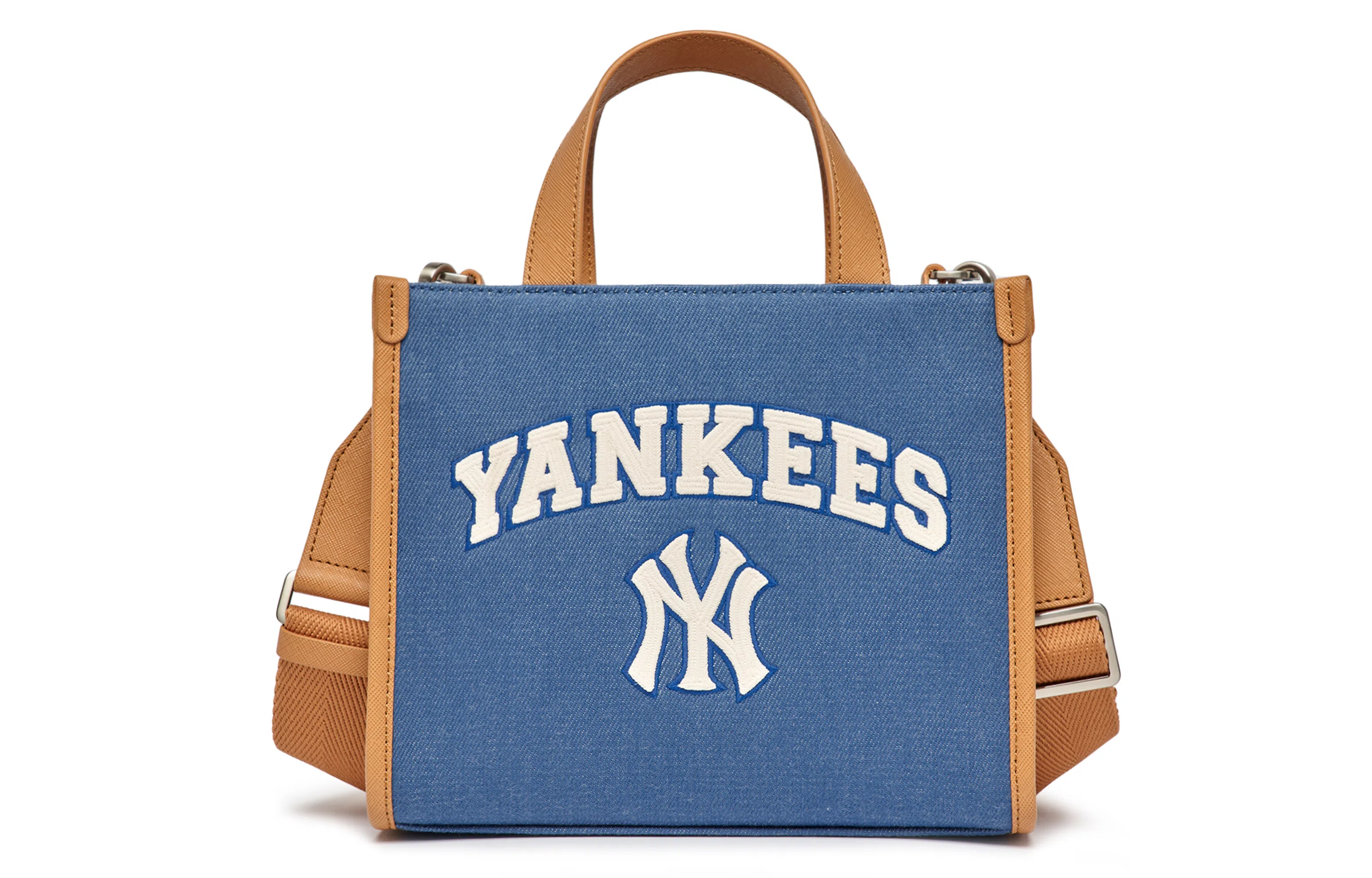 MLB Tote Bag Brown Blue