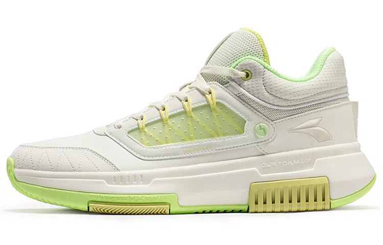 361° Q弹 Basketball Shoes White Blue