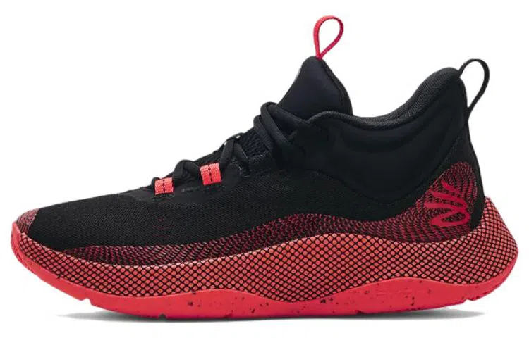 Under Armour Basketball Shoes Black Red