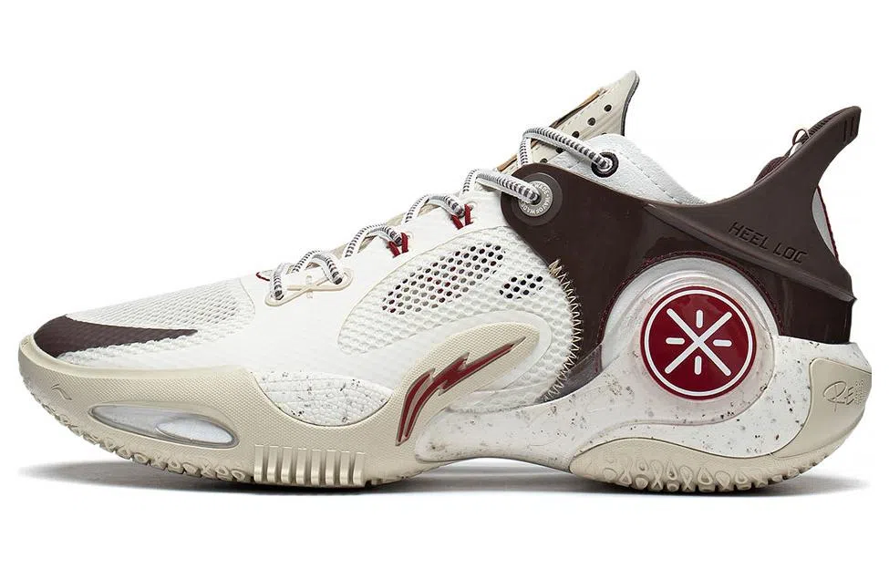 Li-Ning Wade Fission 8 White Brown Red