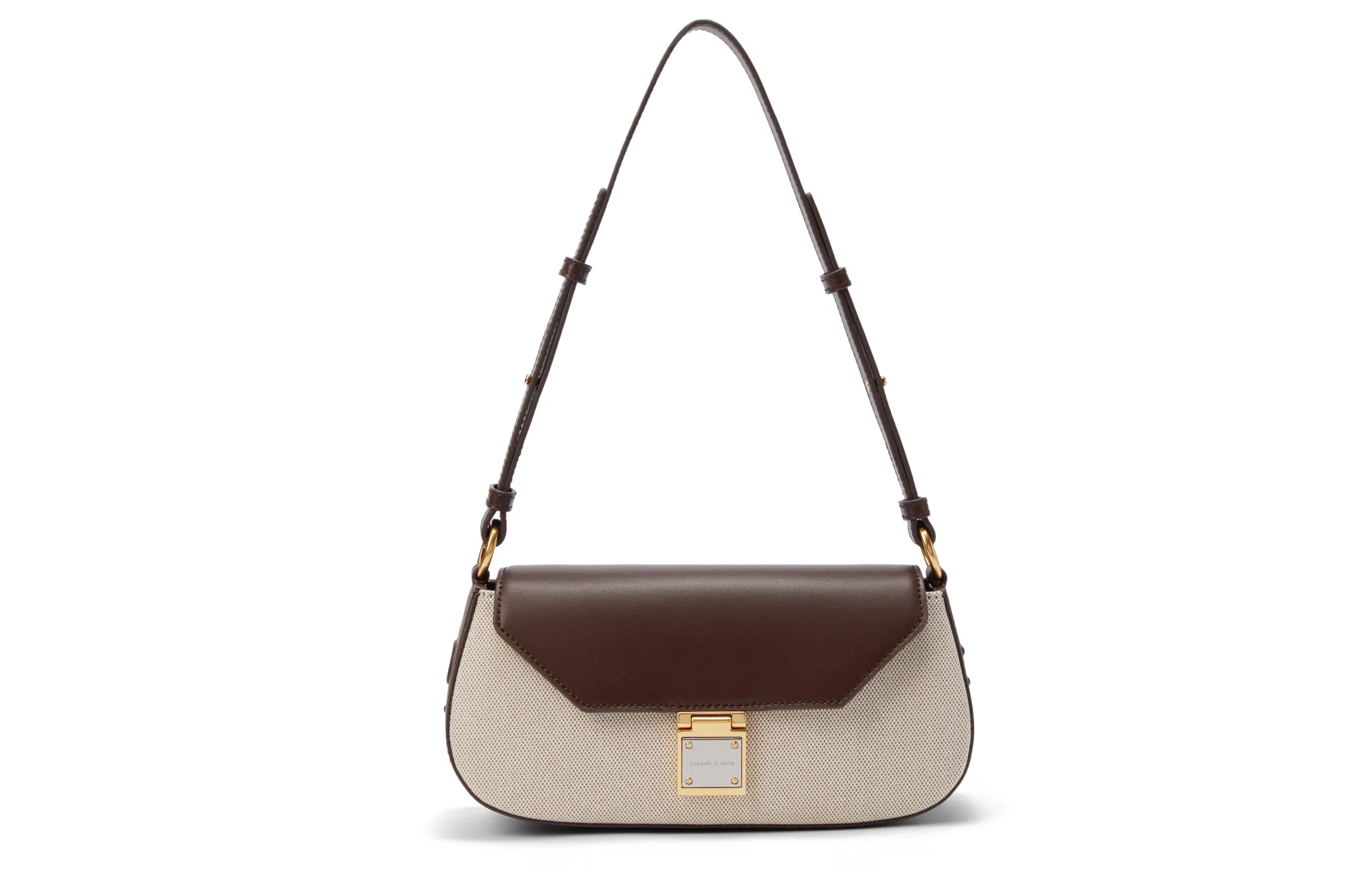CHARLESKEITH PU Dark BrownBeige