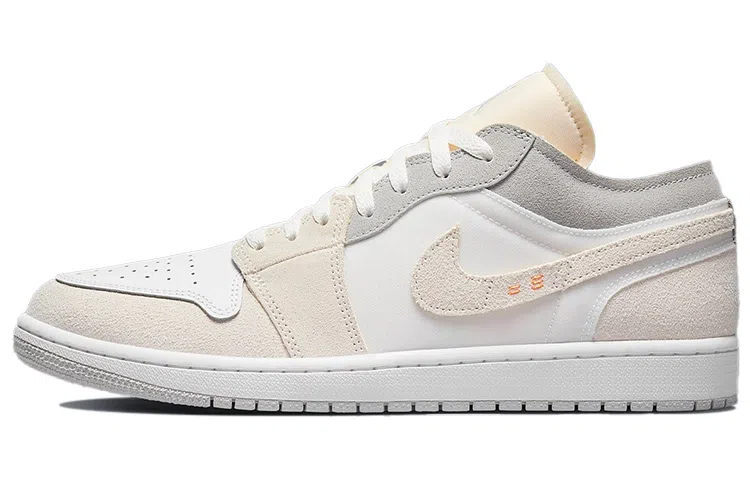 Jordan Air Jordan 1 Low SE Craft "White and Phantom"