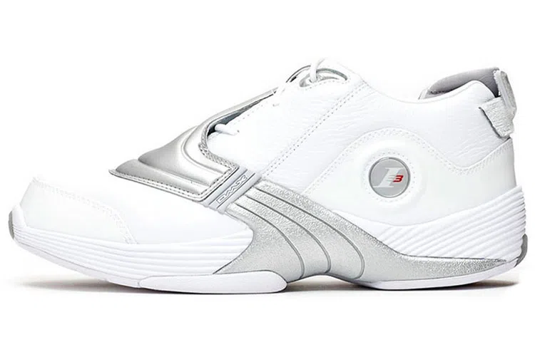 Reebok Answer Low Silver White