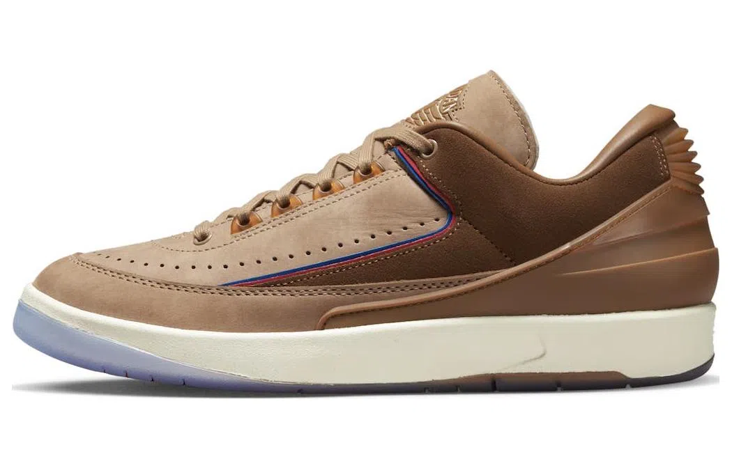 two 18 x Jordan Air Jordan 2 Retro Low Brown