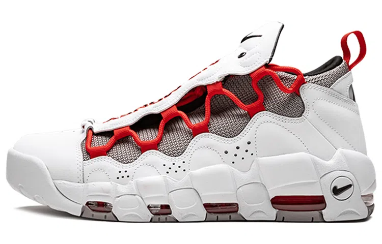 Nike Air More Money Mid White Red