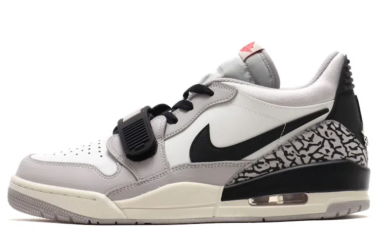 Jordan Legacy 312 Low White Grey