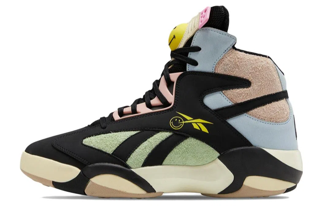 SMILEY x Reebok Shaq Attaq Black Blue