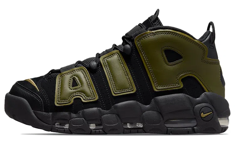 Nike Air More Uptempo Black Green