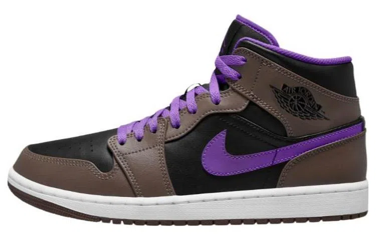 Jordan Air Jordan 1 Mid Black Brown