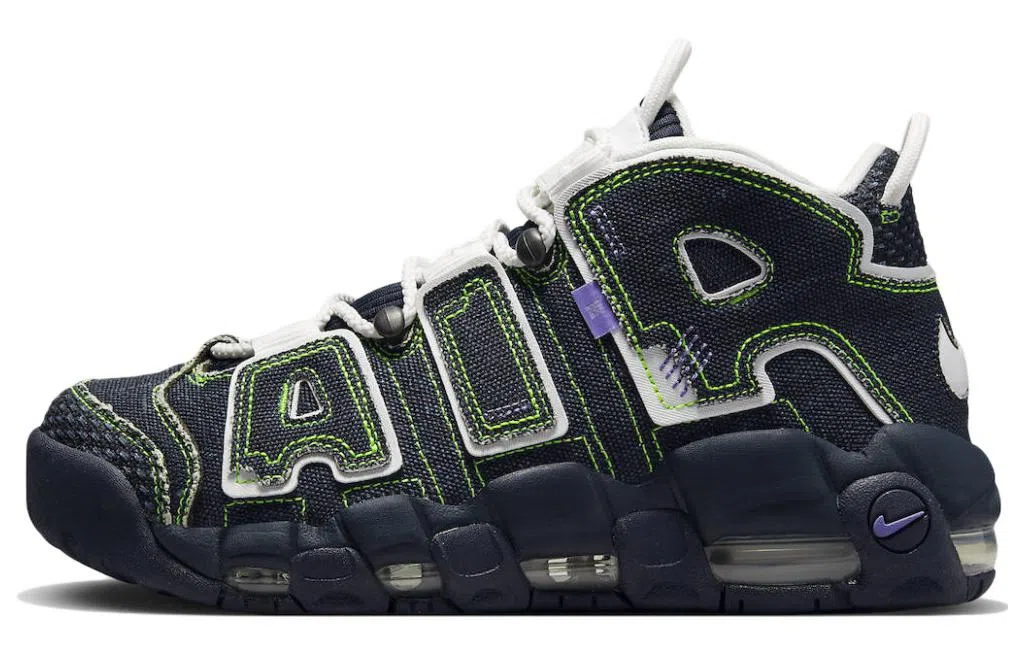 Serena Williams Design Crew x Nike Air More Uptempo Black