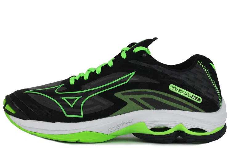 Mizuno Wave Lightning Z7 Black Fluorescent Green