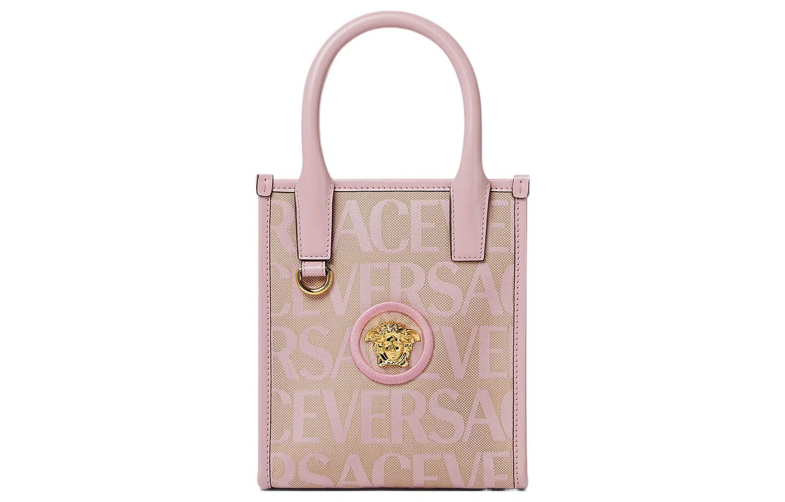 VERSACE Allover Logo Tote
