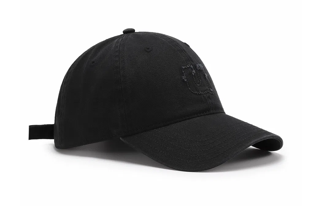 白卷 软顶字母刺绣水洗嘻哈户外遮阳 棒球帽 男女同款情侣款