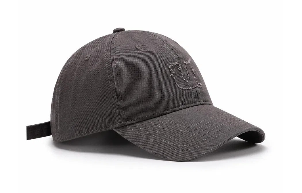 白卷 软顶字母刺绣水洗嘻哈户外遮阳 棒球帽 男女同款情侣款