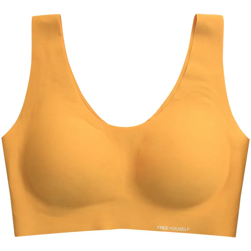 桑罗 纯色无痕透气抗菌文胸 女款