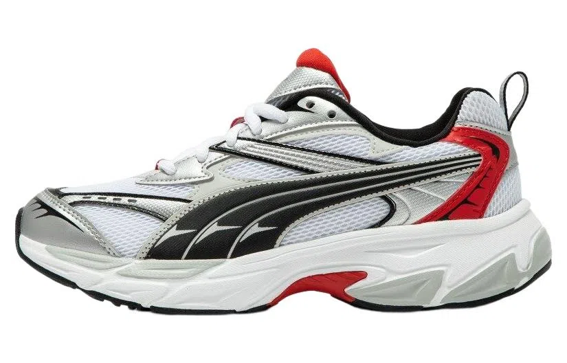 PUMA Morphic White Black Red