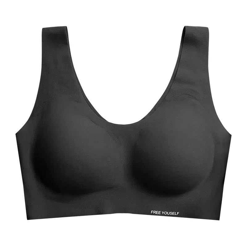 桑罗 纯色无痕透气抗菌文胸 女款