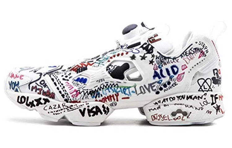 Vetements x Reebok Instapump Fury Blue White Red