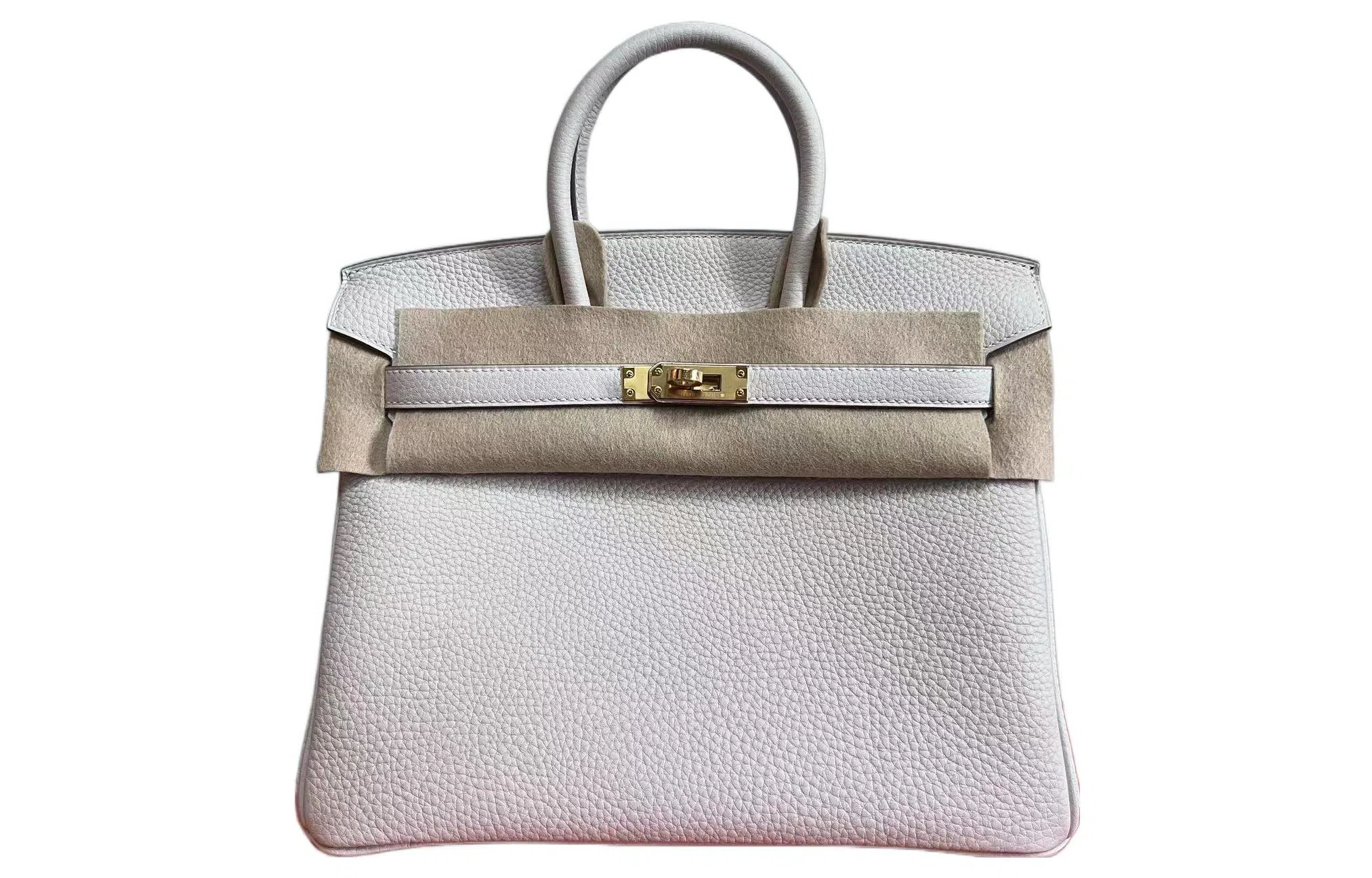 HERMES Birkin 25 Togo M4 Gris Pale
