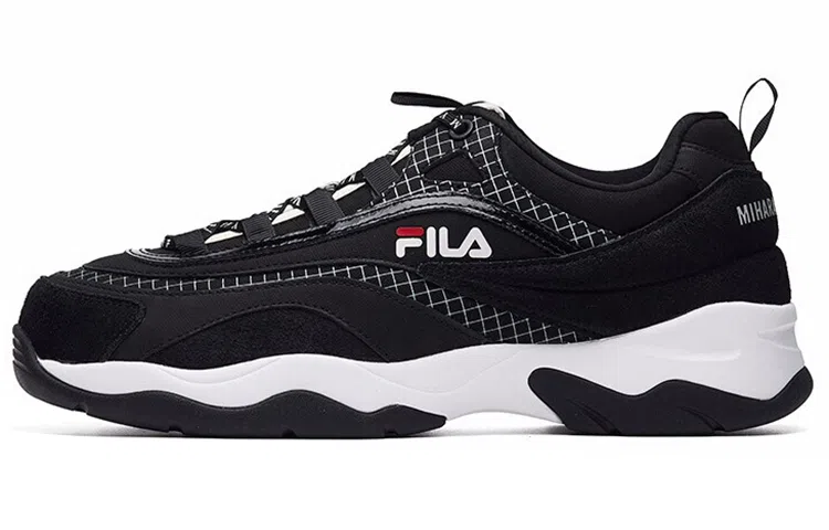 Mihara x Fila Low Sneakers Black