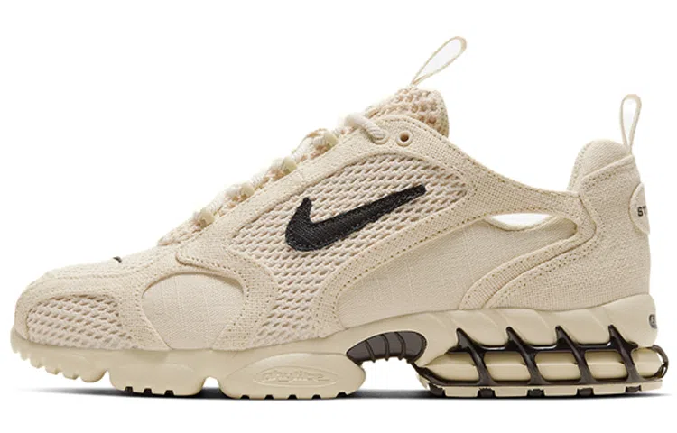 Stussy x Nike Air Zoom Spiridon CG 2 Desert Yellow