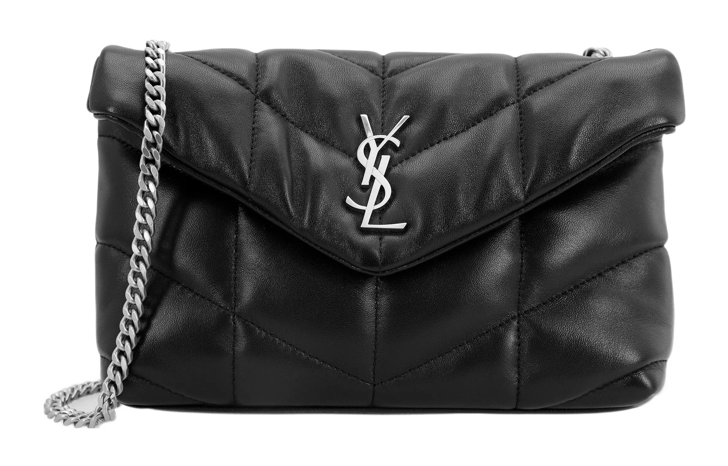 Saint Laurent Puffer Cloud Bag Mini Black