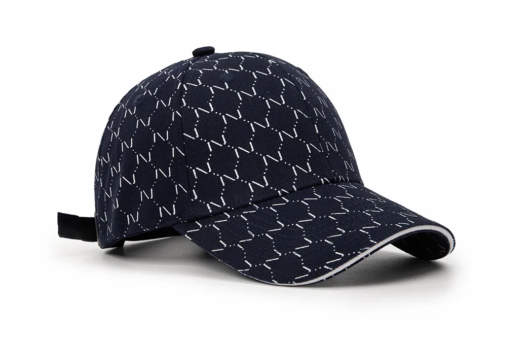 白卷 软顶透气 印花潮流 鸭舌帽 男女同款情侣款