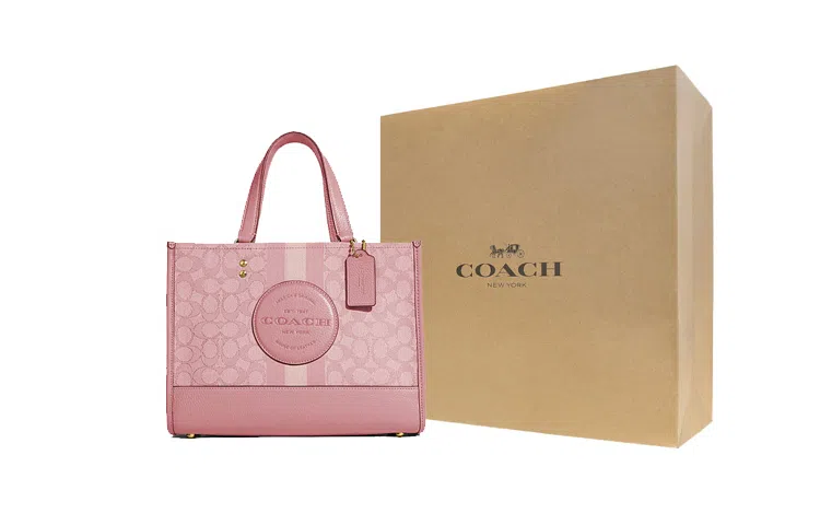 COACH Dempsey 30 Logo Tote
