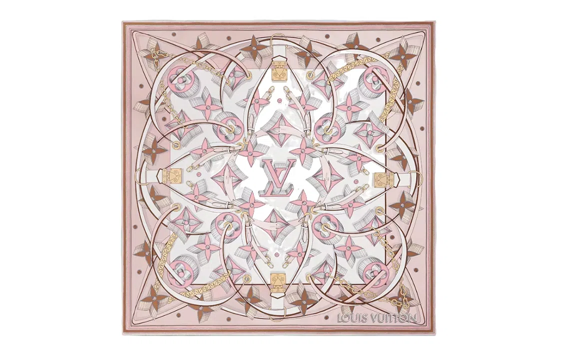 Louis Vuitton Scarf Pink