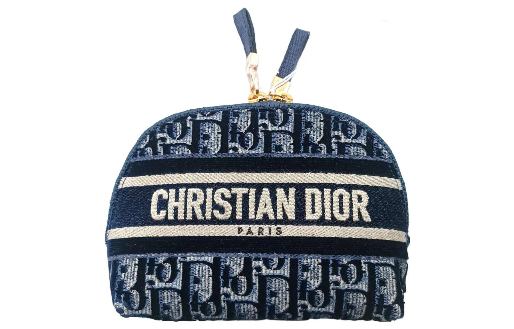 DIOR Oblique Velvet Clutch