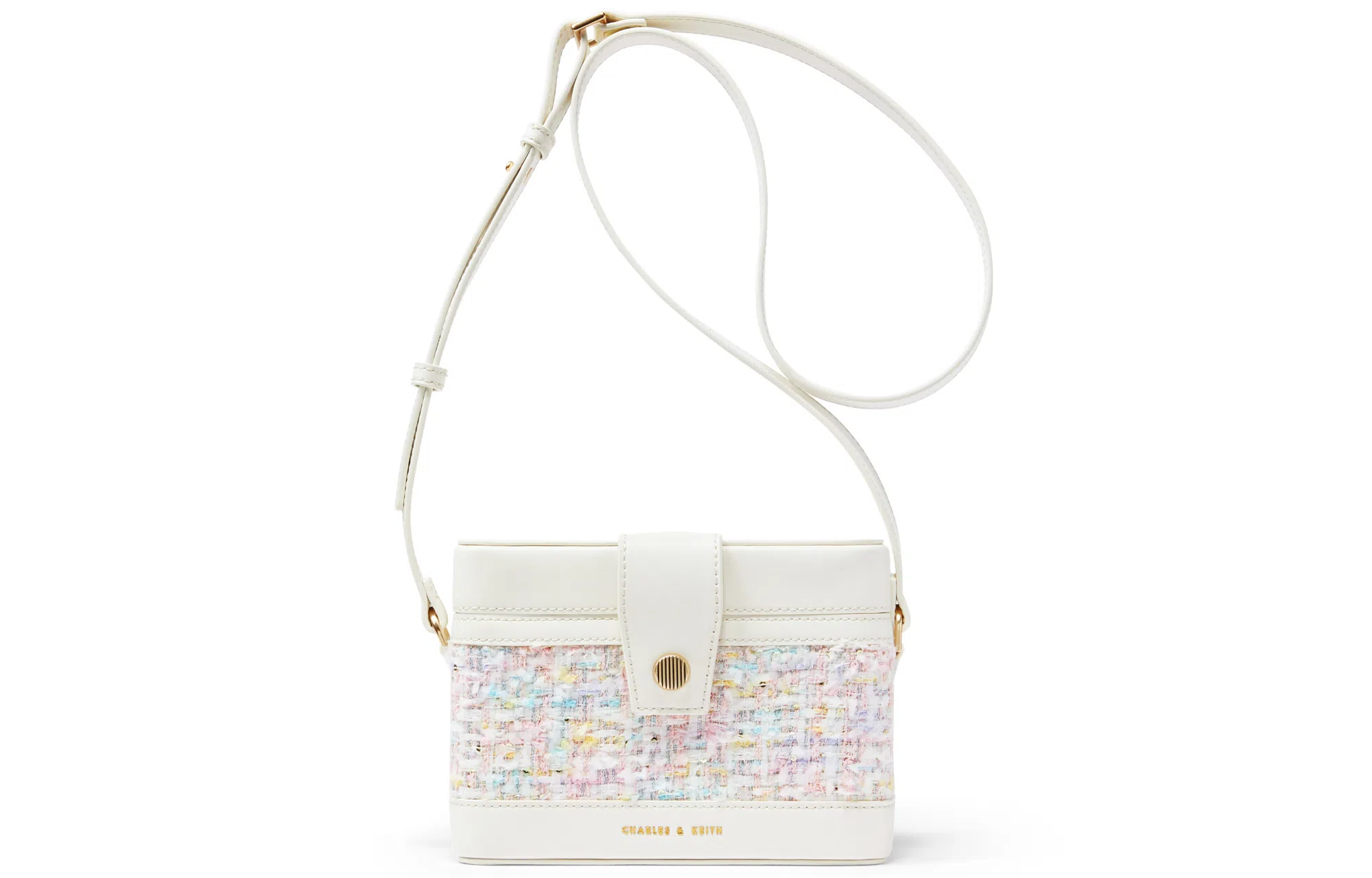 CHARLES&KEITH Quilted Crossbody Bag