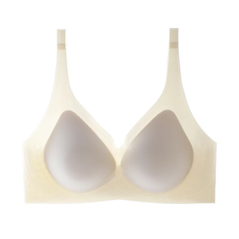 内在密码 薄款凉感无痕小胸聚拢防下垂显大内衣女透气无钢圈收副乳文胸