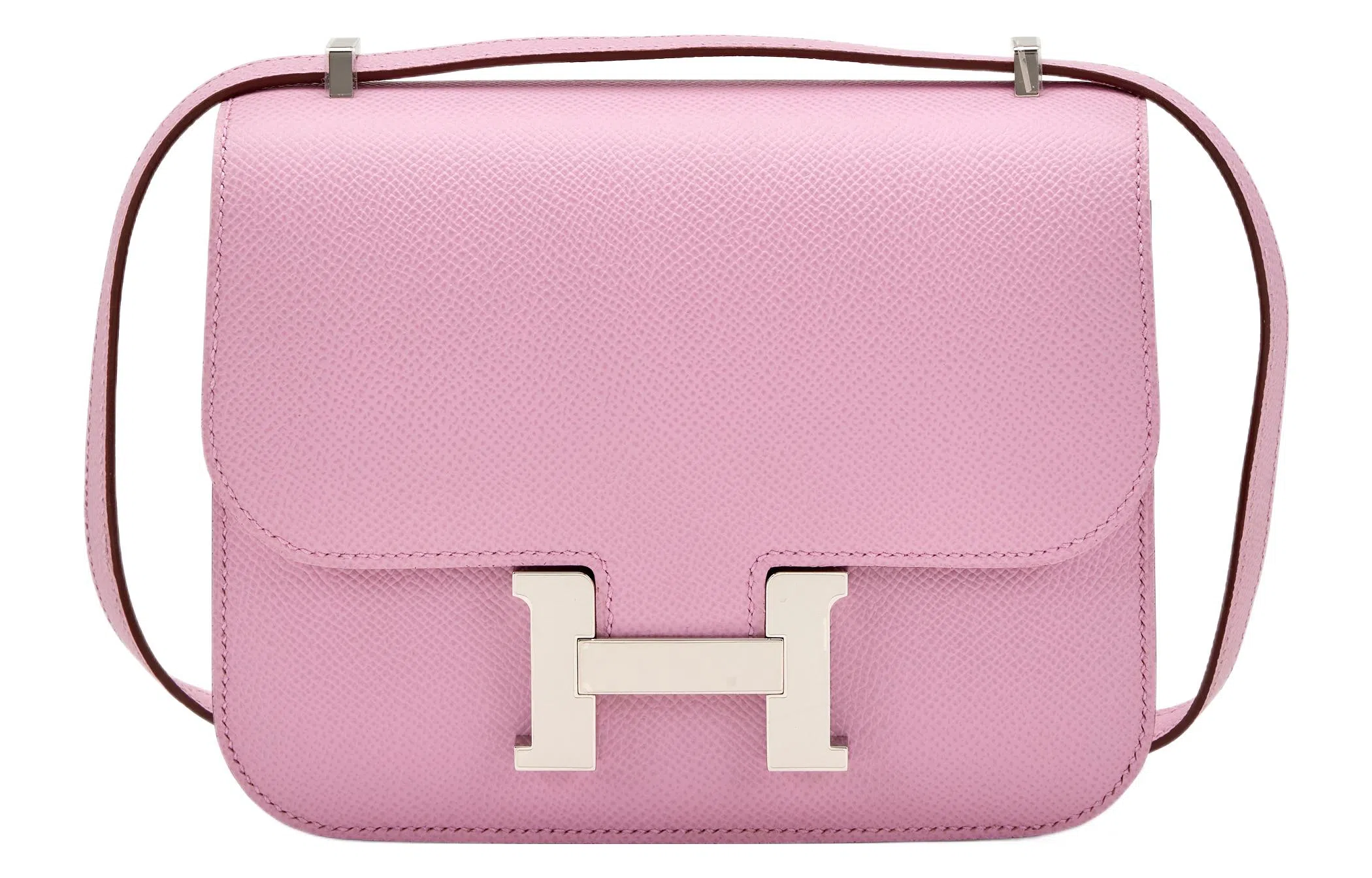 HERMES Constance 19 Epsom X9 Mauve Sylvestre