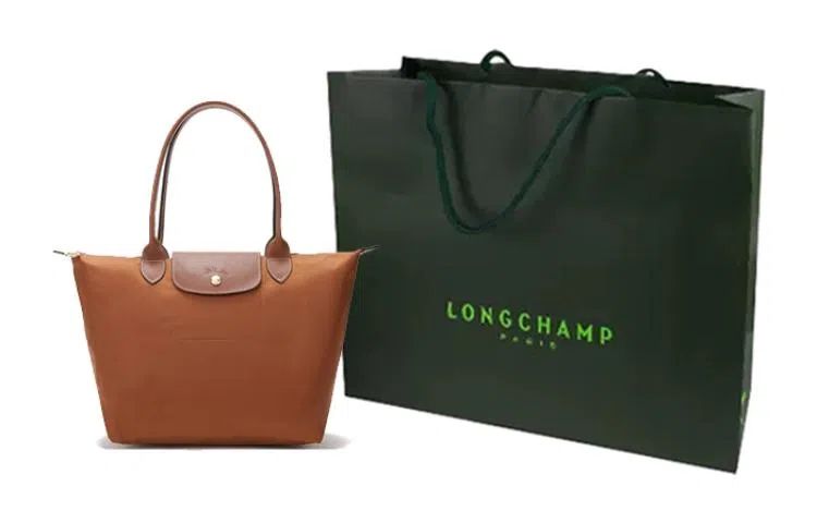 Longchamp Le Pliage 28 Brandy