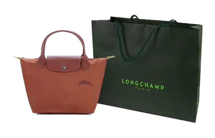 LONGCHAMP Le Pliage Green 23 Brandy