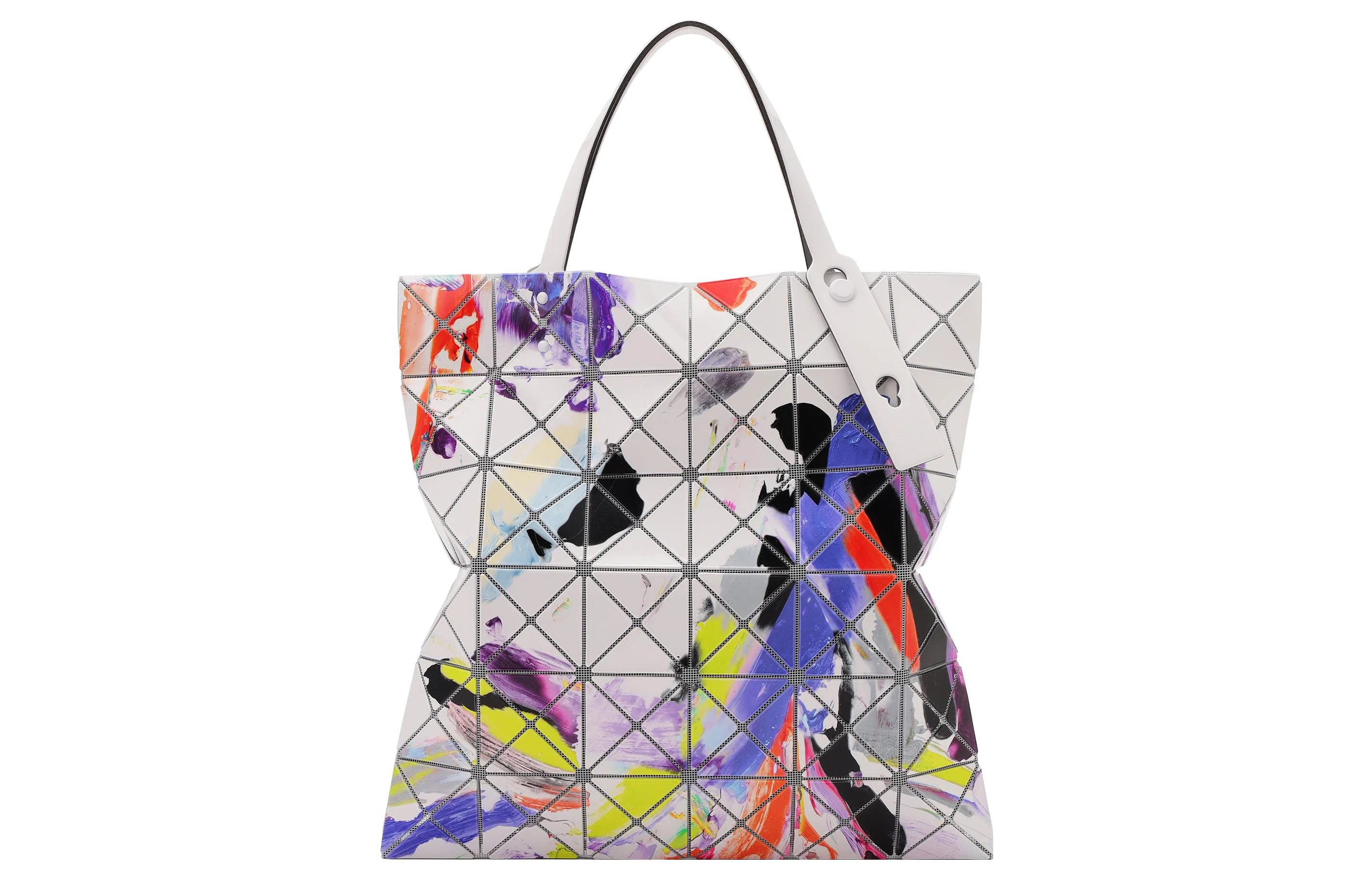 ISSEY MIYAKE Palette Tote Bag Light Grey